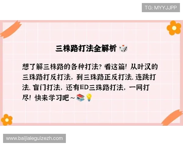 叶汉三株路打法实用指南,提升你的游戏胜率与战术应变能力 叶汉三株路打法实用指南,提升你的游戏胜率与战术应变能力
